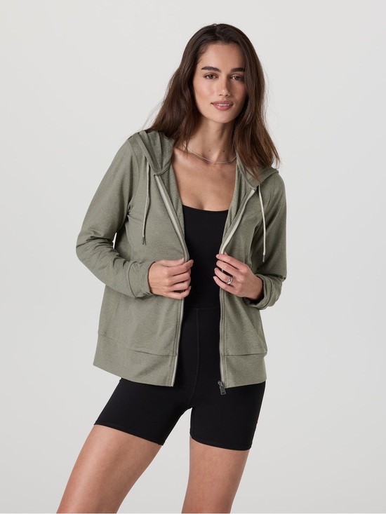 Vuori Jackets & Blazers - Vuori Women's Halo Performance Hoodie 2.0 Laurel Heather - Medium